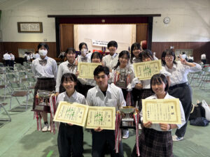 「農業クラブ県大会　各種発表会」全員入賞!!