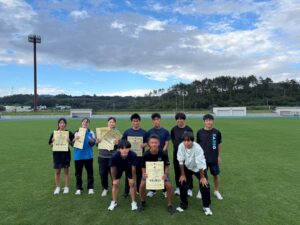 陸上部　新人戦東信大会結果報告